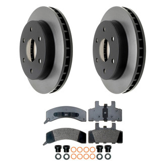ACDelco® - Gold™ Front Brake Kit with Semi-Metallic Pads