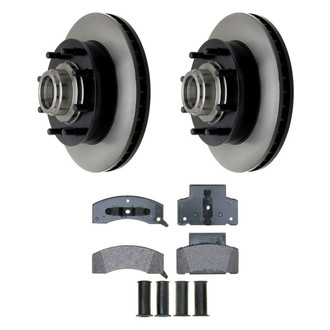ACDelco® - Gold™ Front Brake Kit with Semi-Metallic Pads