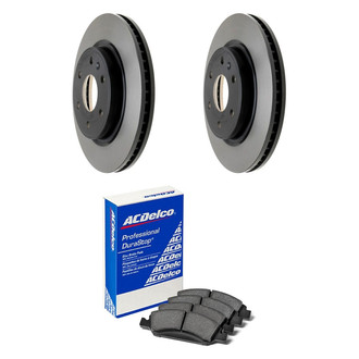 ACDelco® - Gold™ Front Brake Kit with Semi-Metallic Pads