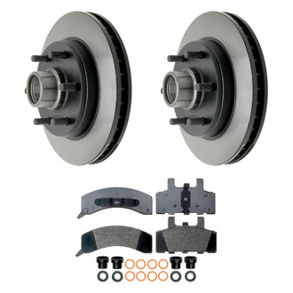 ACDelco® - Gold™ Front Brake Kit with Semi-Metallic Pads
