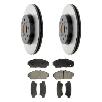 ACDelco® - Gold™ Front Brake Kit with Ceramic Pads