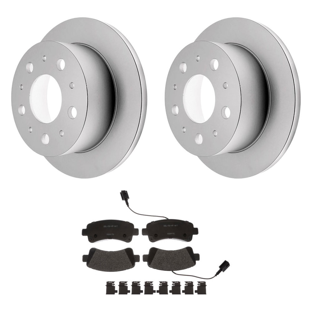 ACDelco Gold 17D1465MH Semi-Metallic Rear Disc Brake - View #10