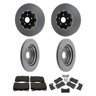 ACDelco® - GM Genuine Parts™ Plain Brake Kit with Semi-Metallic Pads