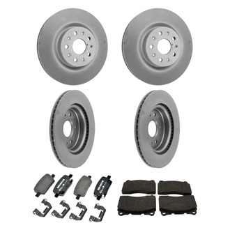 ACDelco® - GM Genuine Parts™ Plain Brake Kit with Semi-Metallic Pads