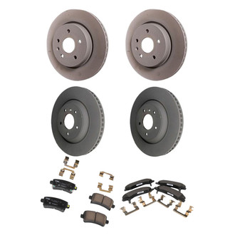 ACDelco® - GM Genuine Parts™ Plain Brake Kit with Semi-Metallic Pads