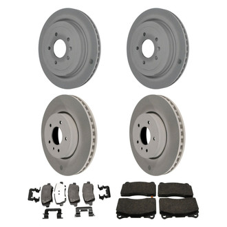 ACDelco® - GM Genuine Parts™ Plain Brake Kit with Semi-Metallic Pads