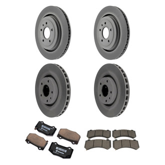 ACDelco® - GM Genuine Parts™ Plain Brake Kit with Semi-Metallic Pads