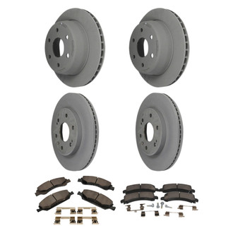 ACDelco® - GM Genuine Parts™ Plain Brake Kit with Semi-Metallic Pads