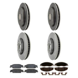 ACDelco® - Silver™ Brake Kit with Ceramic Pads