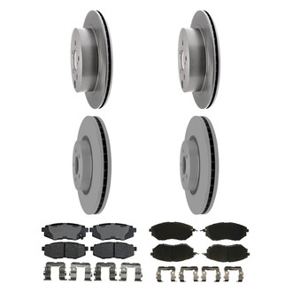 ACDelco® - Silver™ Brake Kit with Ceramic Pads