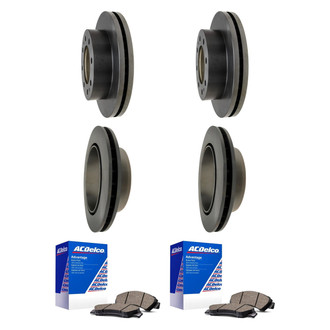ACDelco® - Silver™ Front and Rear Brake Kit with Ceramic Pads