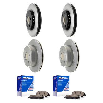 ACDelco® - Silver™ Front and Rear Brake Kit with Ceramic Pads