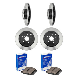 ACDelco® - Gold™ Front and Rear Brake Kit with Ceramic Pads