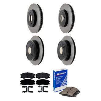 ACDelco® - Gold™ Front and Rear Brake Kit with Ceramic Pads