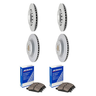 ACDelco® - Gold™ Front and Rear Brake Kit with Ceramic Pads