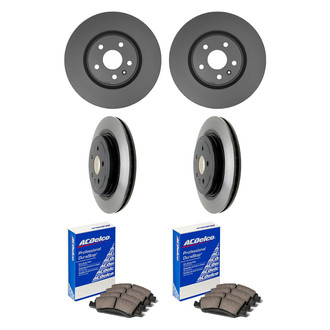 ACDelco® - Gold™ Front and Rear Brake Kit with Ceramic Pads