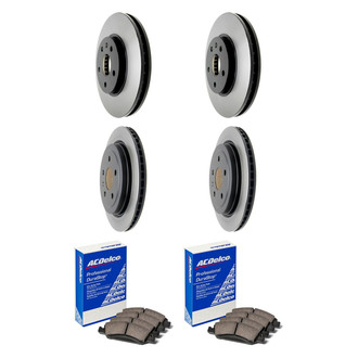ACDelco® - Gold™ Front and Rear Brake Kit with Ceramic Pads
