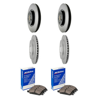 ACDelco® - Gold™ Front and Rear Brake Kit with Ceramic Pads