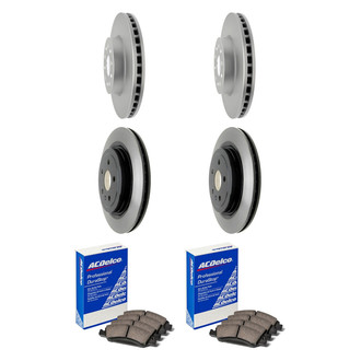 ACDelco® - Gold™ Front and Rear Brake Kit with Ceramic Pads