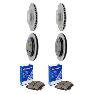 ACDelco® - Gold™ Front and Rear Brake Kit with Ceramic Pads