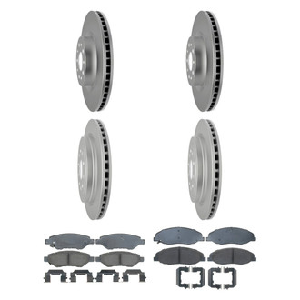 ACDelco® - Gold™ Brake Kit with Ceramic Pads