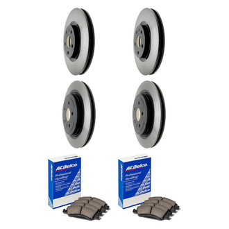 ACDelco® - Gold™ Front and Rear Brake Kit with Ceramic Pads