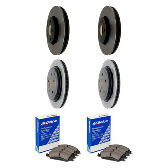 ACDelco® - Gold™ Front and Rear Brake Kit with Ceramic Pads