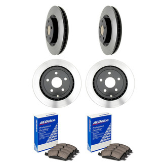 ACDelco® - Gold™ Front and Rear Brake Kit with Ceramic Pads