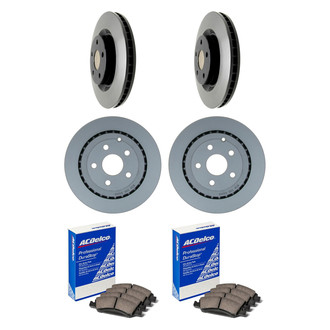 ACDelco® - Gold™ Front and Rear Brake Kit with Ceramic Pads