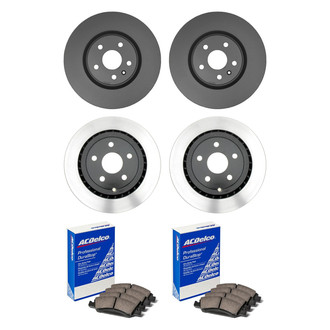 ACDelco® - Gold™ Front and Rear Brake Kit with Ceramic Pads