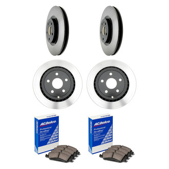 ACDelco® - Gold™ Front and Rear Brake Kit with Ceramic Pads