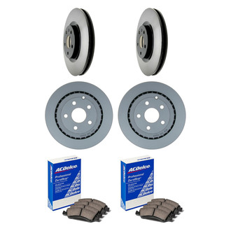 ACDelco® - Gold™ Front and Rear Brake Kit with Ceramic Pads