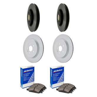 ACDelco® - Gold™ Front and Rear Brake Kit with Ceramic Pads