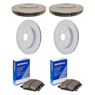ACDelco® - Gold™ Front and Rear Brake Kit with Ceramic Pads