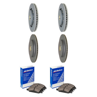 ACDelco® - Gold™ Front and Rear Brake Kit with Ceramic Pads