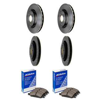 ACDelco® - Gold™ Front and Rear Brake Kit with Ceramic Pads