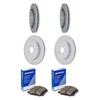 ACDelco® - Gold™ Front and Rear Brake Kit with Ceramic Pads