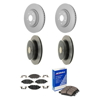 ACDelco® - Gold™ Front and Rear Brake Kit with Ceramic Pads