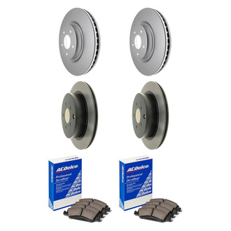 ACDelco® - Gold™ Front and Rear Brake Kit with Ceramic Pads