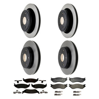 ACDelco® - Gold™ Brake Kit with Semi-Metallic Pads