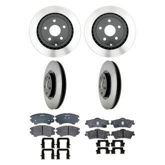 ACDelco® - Gold™ Brake Kit with Semi-Metallic Pads