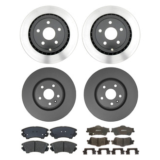 ACDelco® - Gold™ Front and Rear Brake Kit with Semi-Metallic Pads