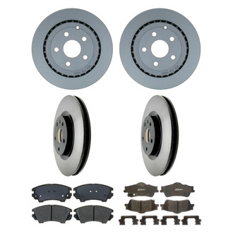 ACDelco® - Gold™ Front and Rear Brake Kit with Semi-Metallic Pads