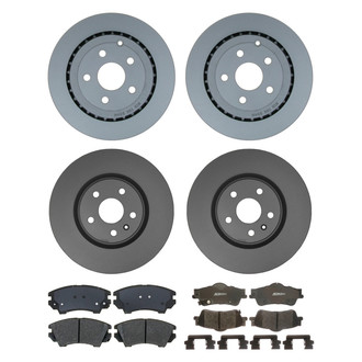 ACDelco® - Gold™ Front and Rear Brake Kit with Semi-Metallic Pads