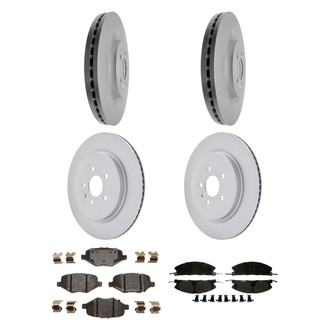 ACDelco® - Gold™ Brake Kit with Semi-Metallic Pads