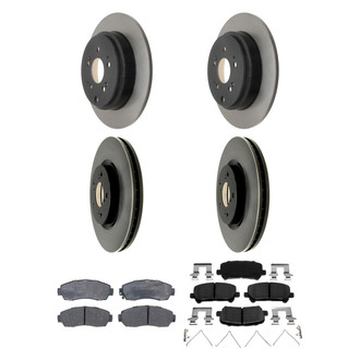 ACDelco® - Gold™ Front and Rear Brake Kit with Ceramic Pads