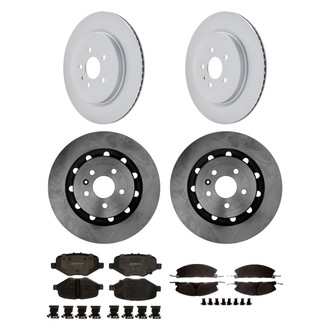 ACDelco® - Gold™ Front and Rear Brake Kit with Semi-Metallic Pads