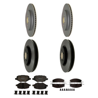 ACDelco® - Gold™ Front and Rear Brake Kit with Semi-Metallic Pads