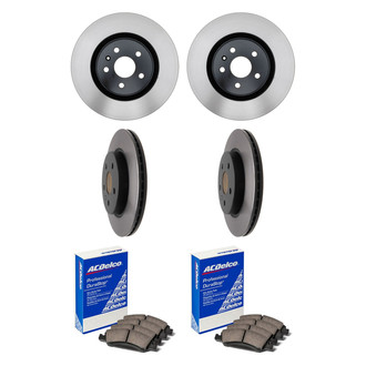 ACDelco® - Gold™ Front and Rear Brake Kit with Ceramic Pads