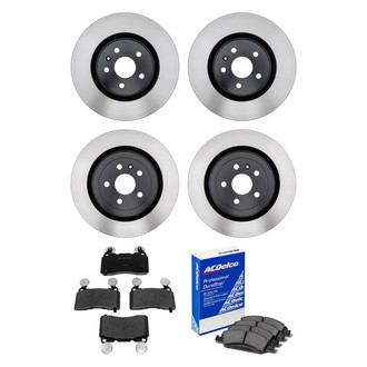 ACDelco® - Gold™ Front and Rear Brake Kit with Semi-Metallic Pads
